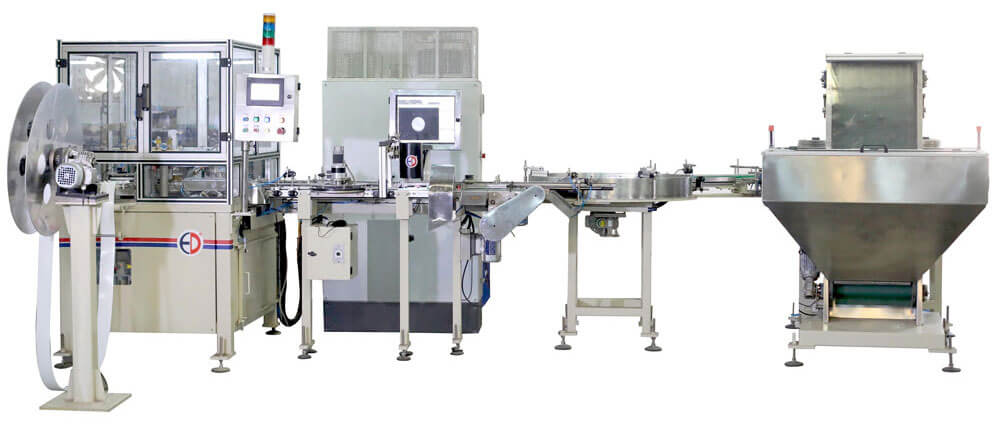 Roll Feed Wad/Liner Inserting Machine